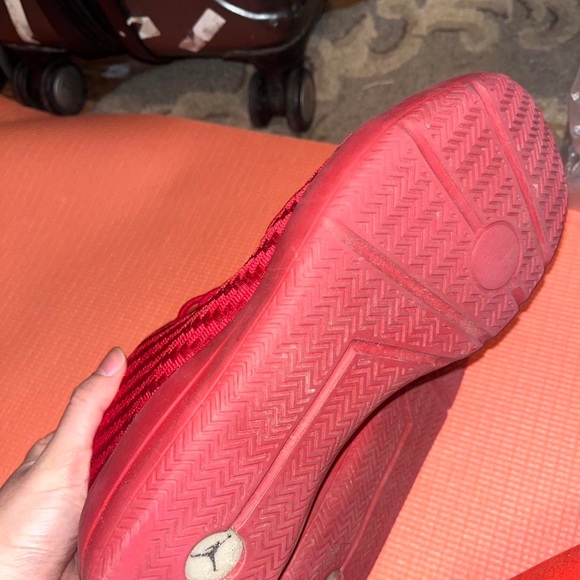 Nike Air Jordan Eclipse Chukka Woven Red Shoes - Picture 2 of 4